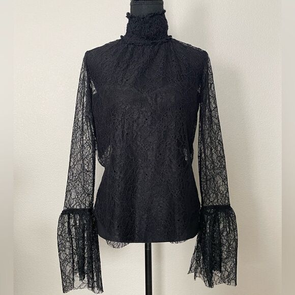 NWT Zara Lace Top  - Picture 1 of 15